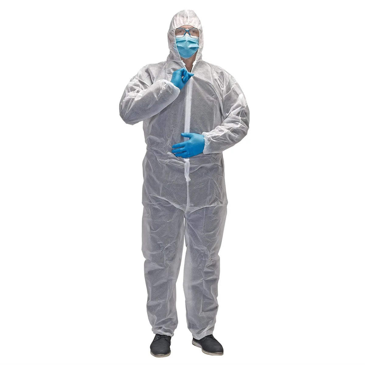 Draper Disposable Coverall XL 35812  White Rose Tools