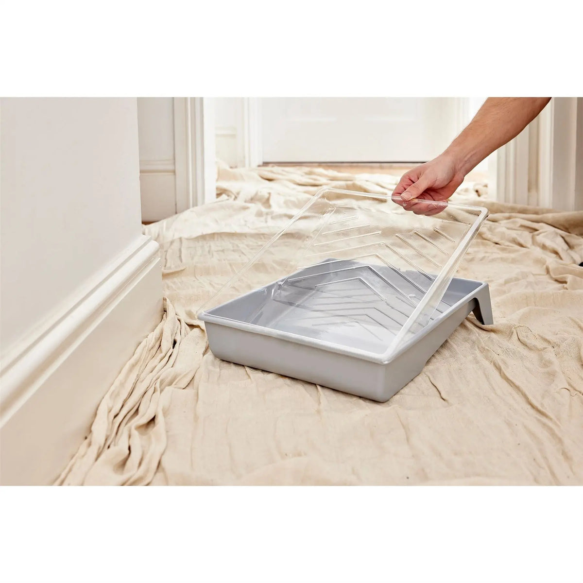Draper Disposable Paint Roller Tray Liners 9"/230mm (Pack of 5) 21002  White Rose Tools