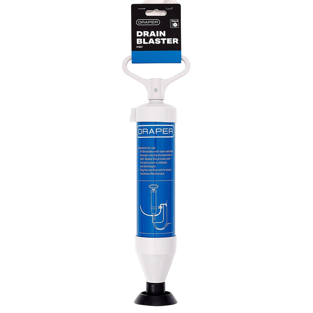 Draper Drain Blaster 21837  White Rose Tools