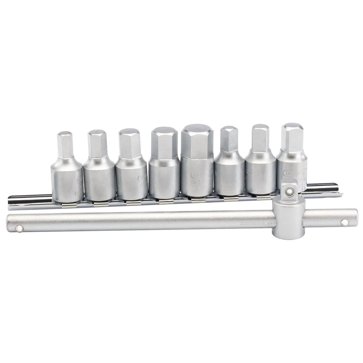 Draper Drain Plug Key Set 3/8" Sq. Dr. (10 Piece) 38329  White Rose Tools