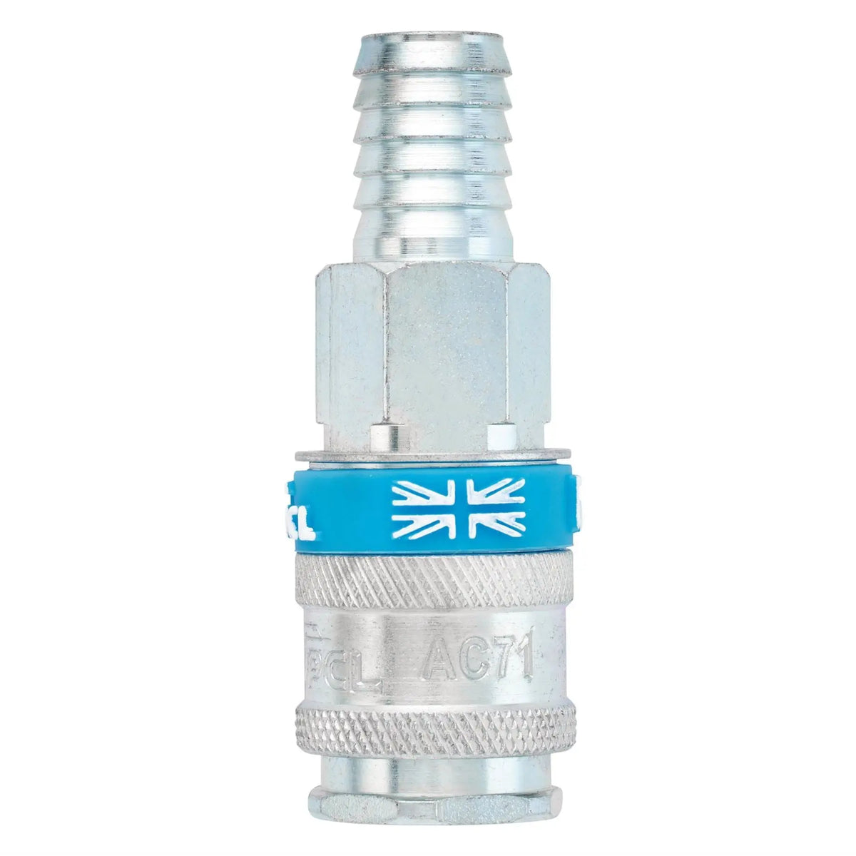 Draper Euro Coupling Hose Tailpiece 13mm (Sold Loose) 54413  White Rose Tools