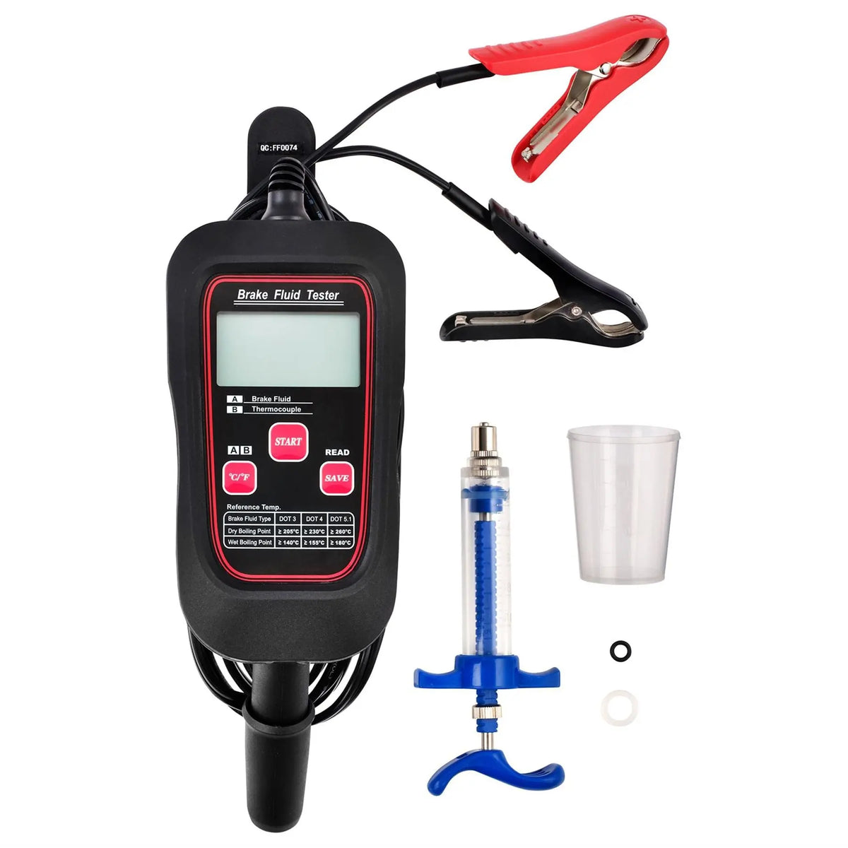 Draper Expert 12V LCD Brake Fluid Boiling Point Tester 23708  White Rose Tools