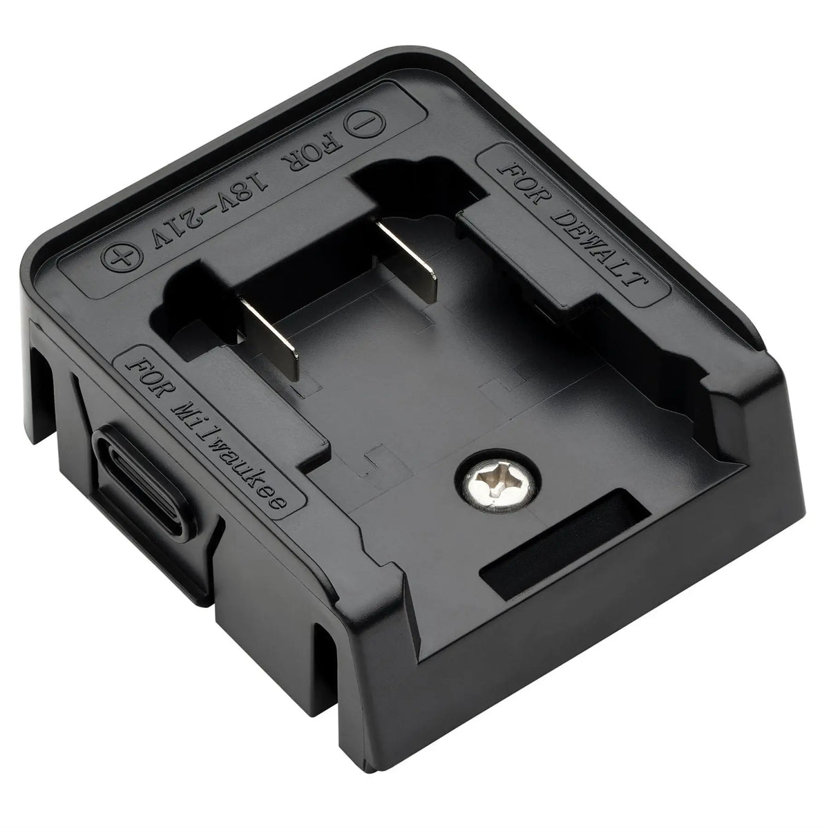 Draper Expert 24W AC/DC Hybrid Work Light Power Tool Battery Adaptor Compatible with Dewalt® and Milwaukee® for Stock No. 04673 07069  White Rose Tools