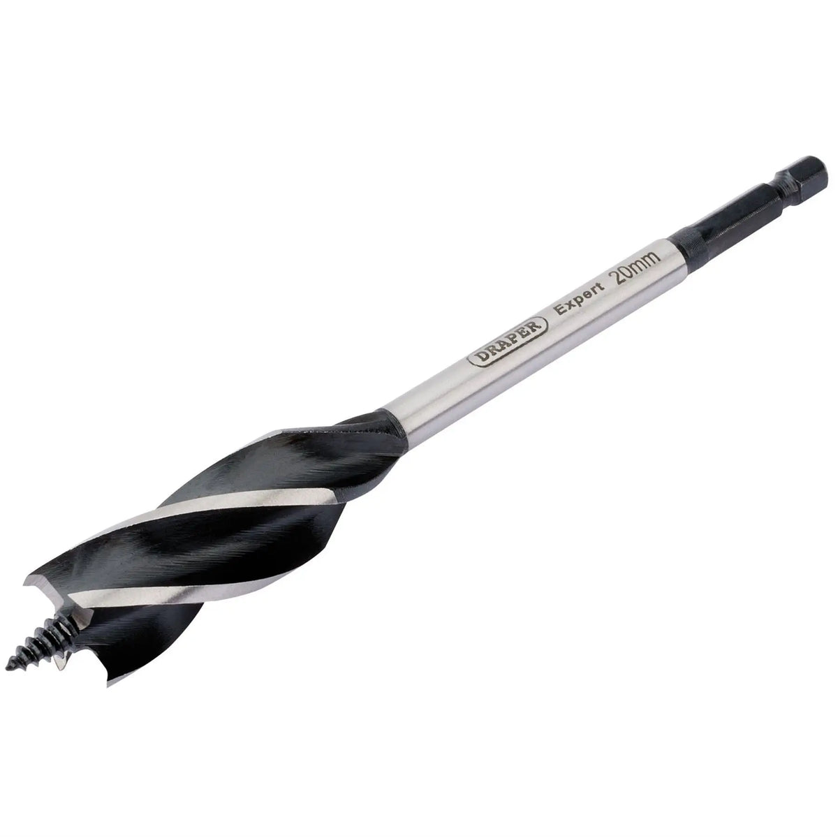 Draper Expert 4 Fluted Auger Bit 20 x 165mm 35120  White Rose Tools
