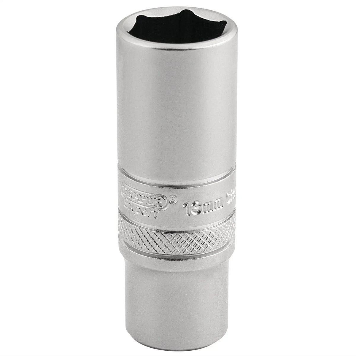 Draper Expert 6 Point Deep Socket 1/4" Sq. Dr. 13mm 16530  White Rose Tools