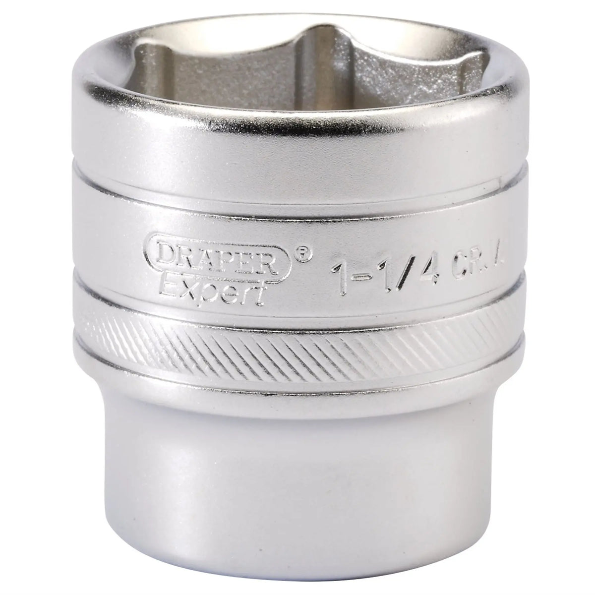 Draper Expert 6 Point Imperial Socket 1/2" Sq. Dr. 1 1/4" 16639  White Rose Tools