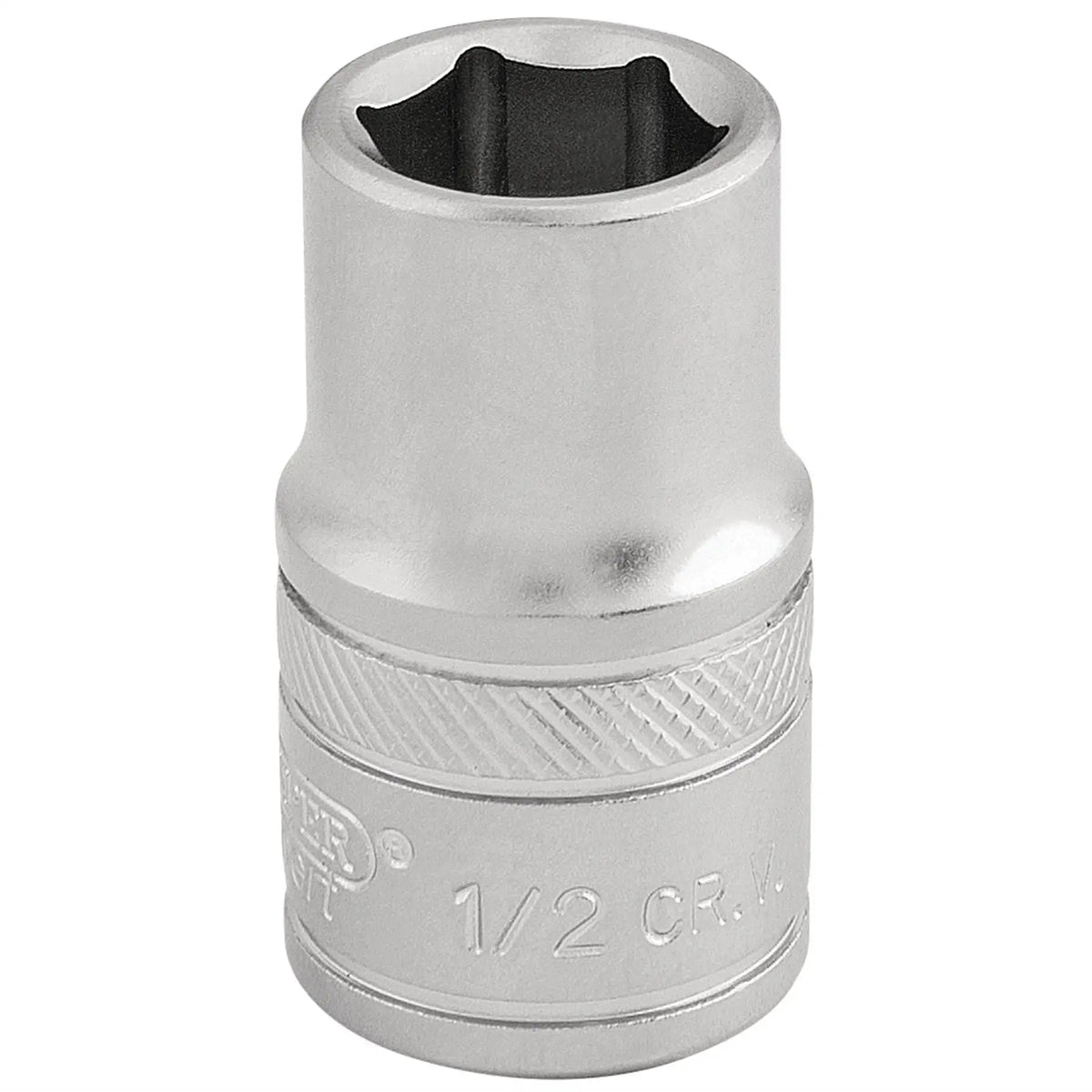 Draper Expert 6 Point Imperial Socket 1/2" Sq. Dr. 1/2" 16626  White Rose Tools