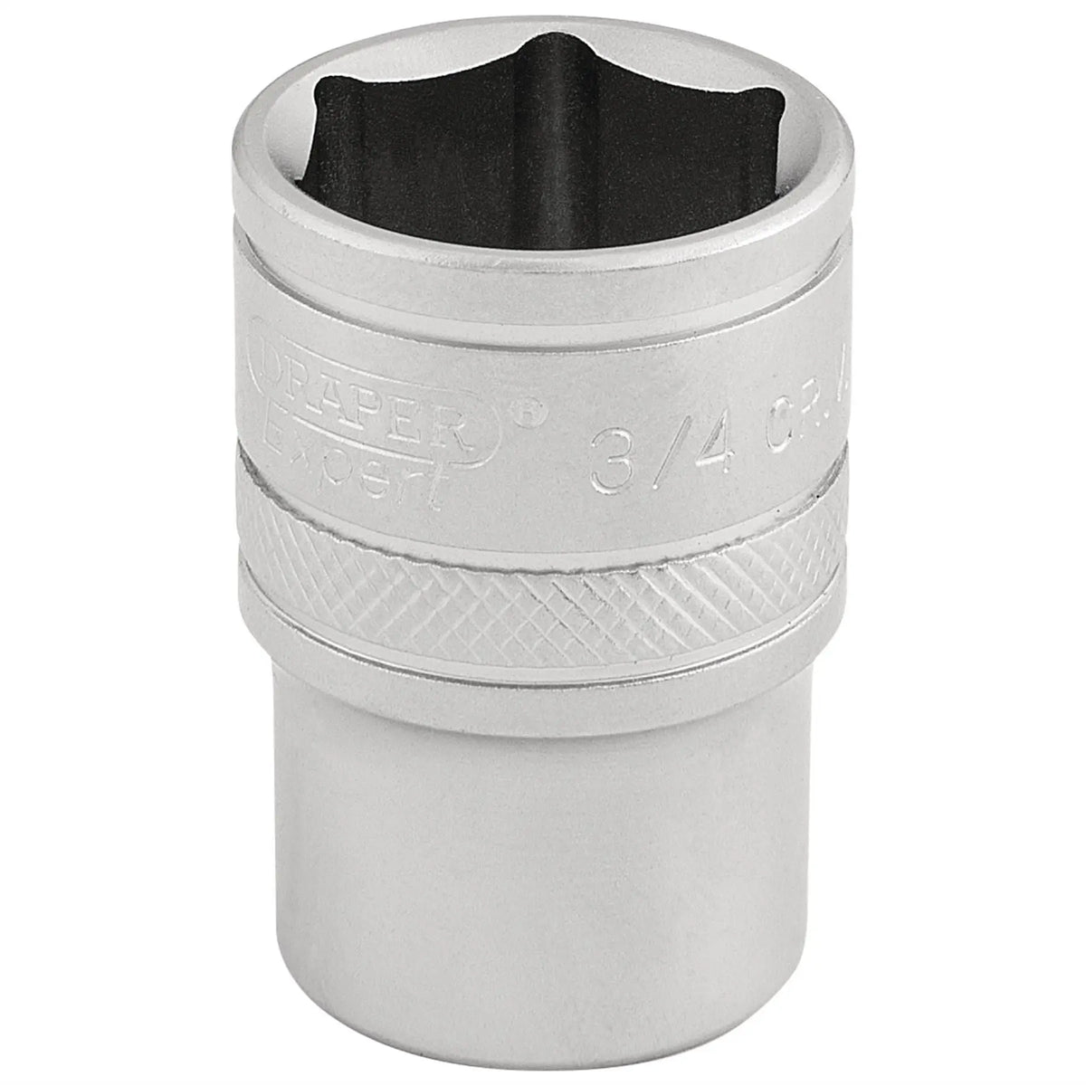 Draper Expert 6 Point Imperial Socket 1/2" Sq. Dr. 3/4" 16631  White Rose Tools