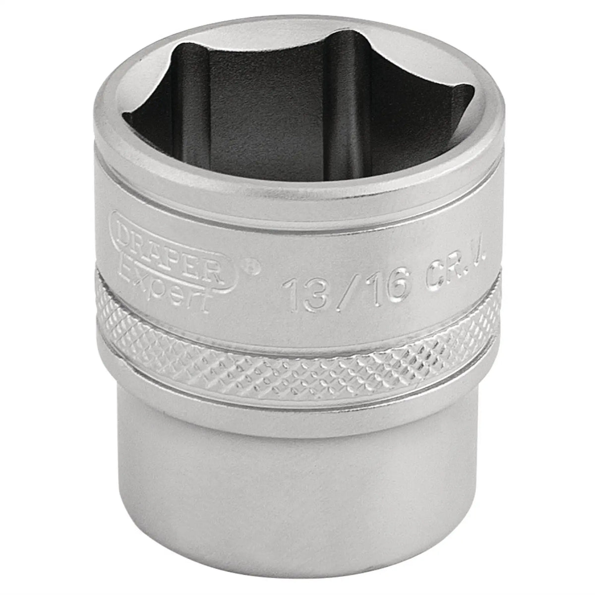 Draper Expert 6 Point Imperial Socket 3/8" Sq. Dr. 13/16" 16575  White Rose Tools