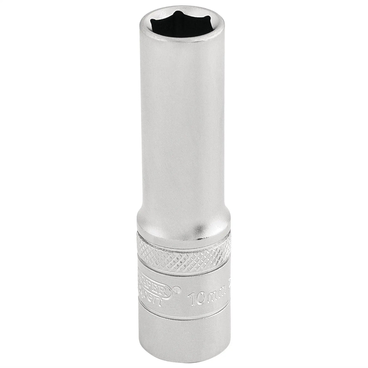Draper Expert 6 Point Metric Deep Socket 3/8" Sq. Dr. 10mm 16579  White Rose Tools