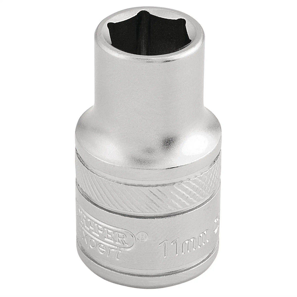 Draper Expert 6 Point Metric Socket 1/2" Sq. Dr. 11mm 16600  White Rose Tools