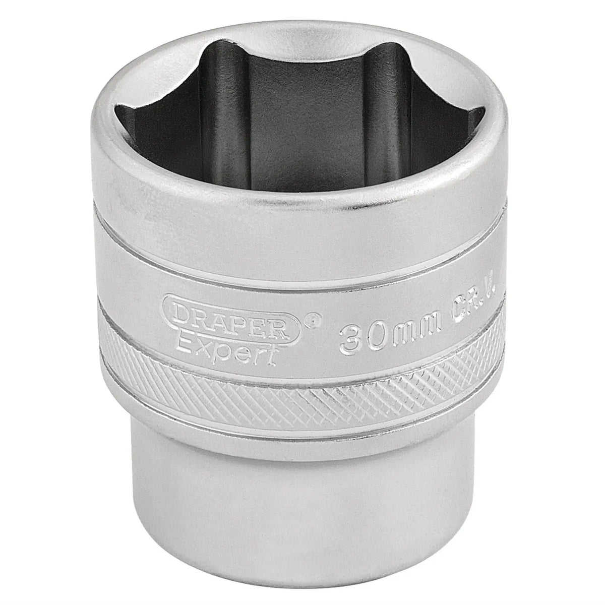Draper Expert 6 Point Metric Socket 1/2" Sq. Dr. 30mm 16620  White Rose Tools