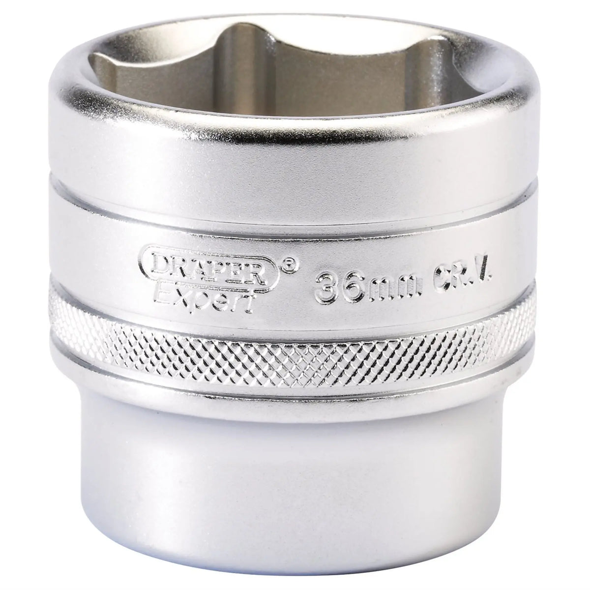 Draper Expert 6 Point Metric Socket 1/2" Sq. Dr. 36mm 16623  White Rose Tools