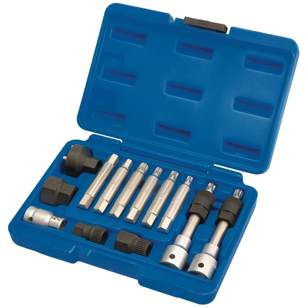 Draper Expert Alternator Pulley Tool Kit (13 Piece) 31913  White Rose Tools