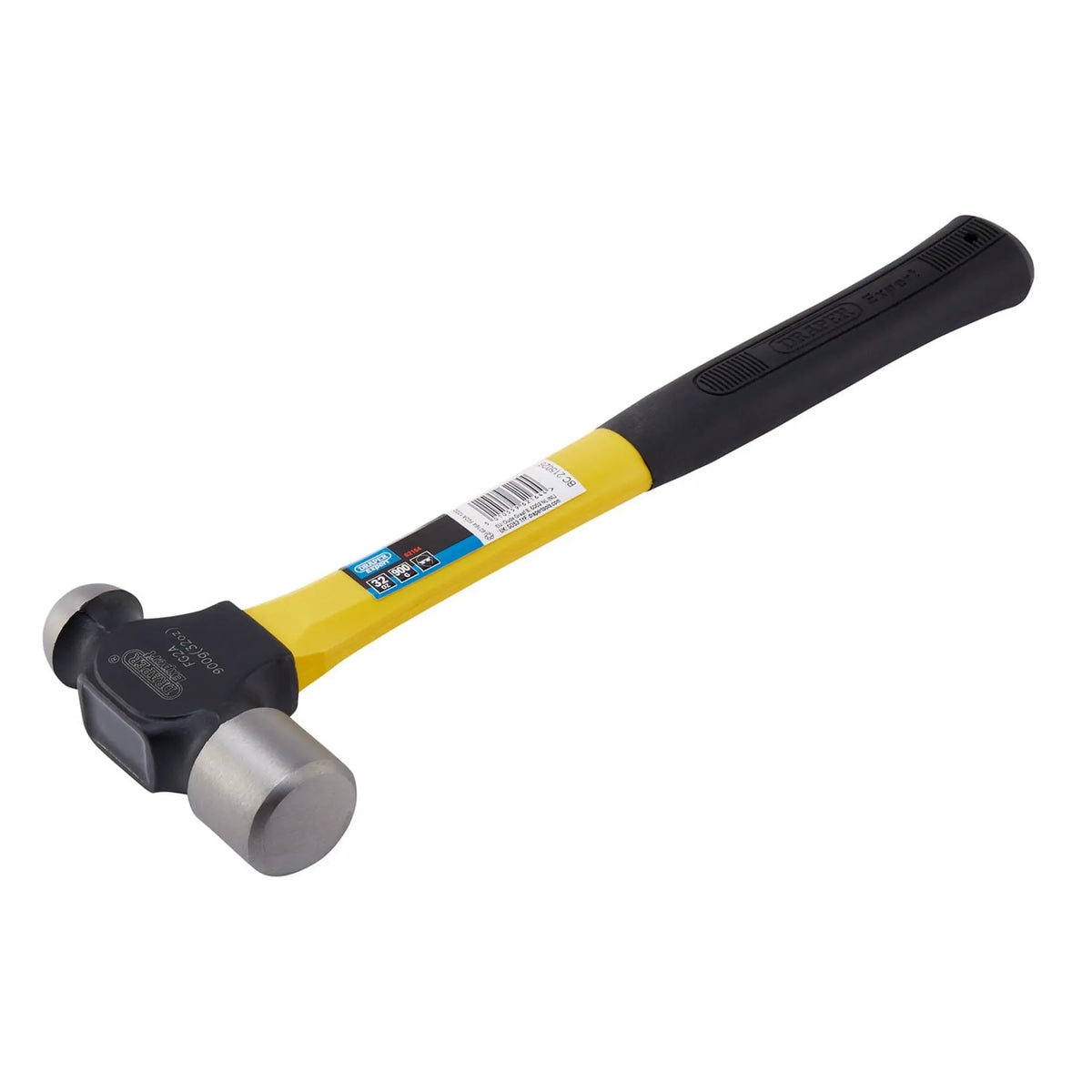 Draper Expert Ball Pein Hammer with Fibreglass Shaft 900g/32oz 62164  White Rose Tools
