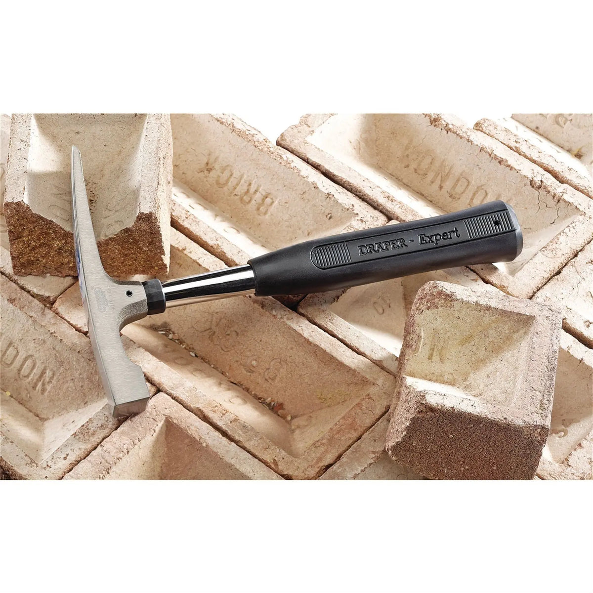 Draper Expert Brick Hammer with Tubular Steel Shaft 450g/16oz 00353  White Rose Tools