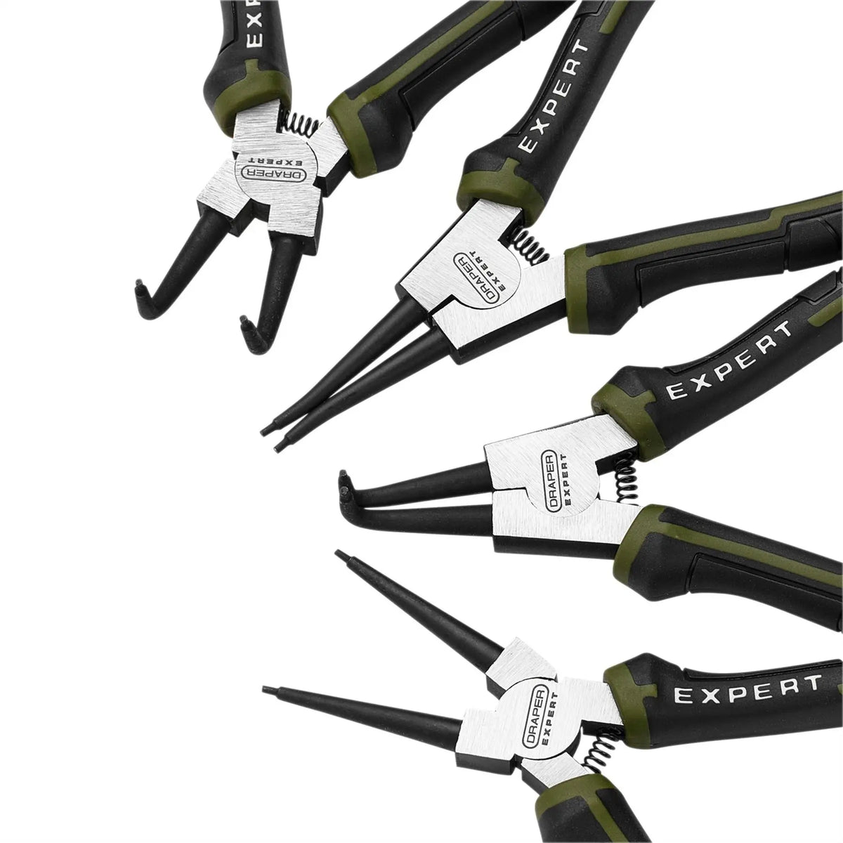 Draper Expert Circlip Pliers Set 180mm (4 Piece) 28617  White Rose Tools