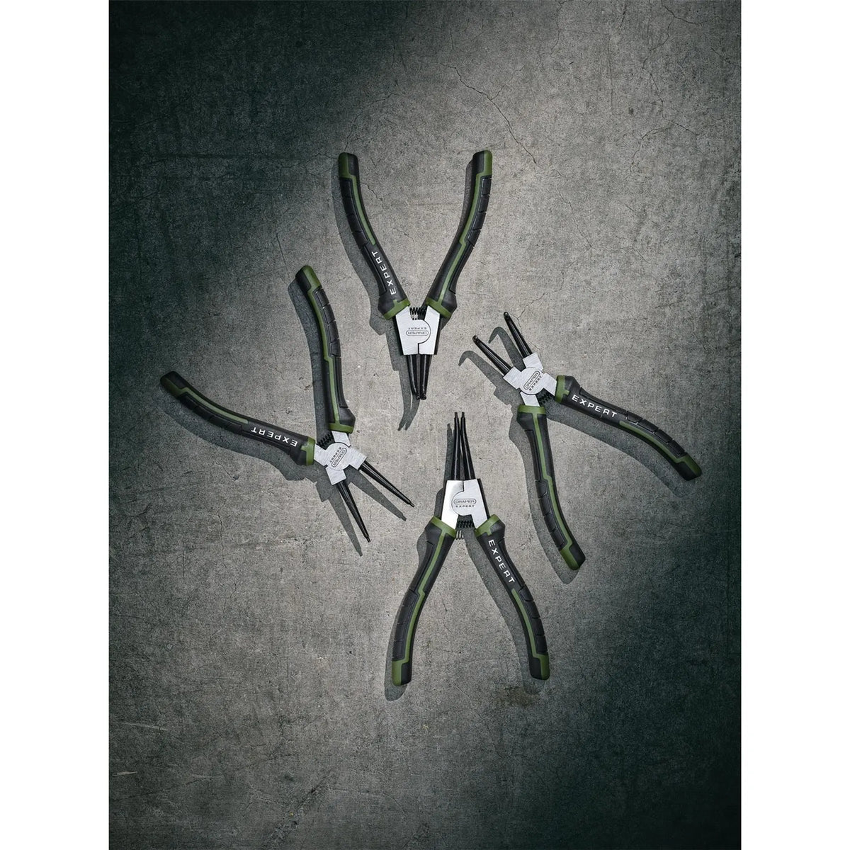 Draper Expert Circlip Pliers Set 180mm (4 Piece) 28617  White Rose Tools