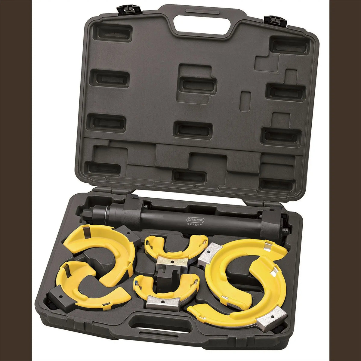 Draper Expert Coil Spring Compressor Kit (8 Piece) 60981  White Rose Tools
