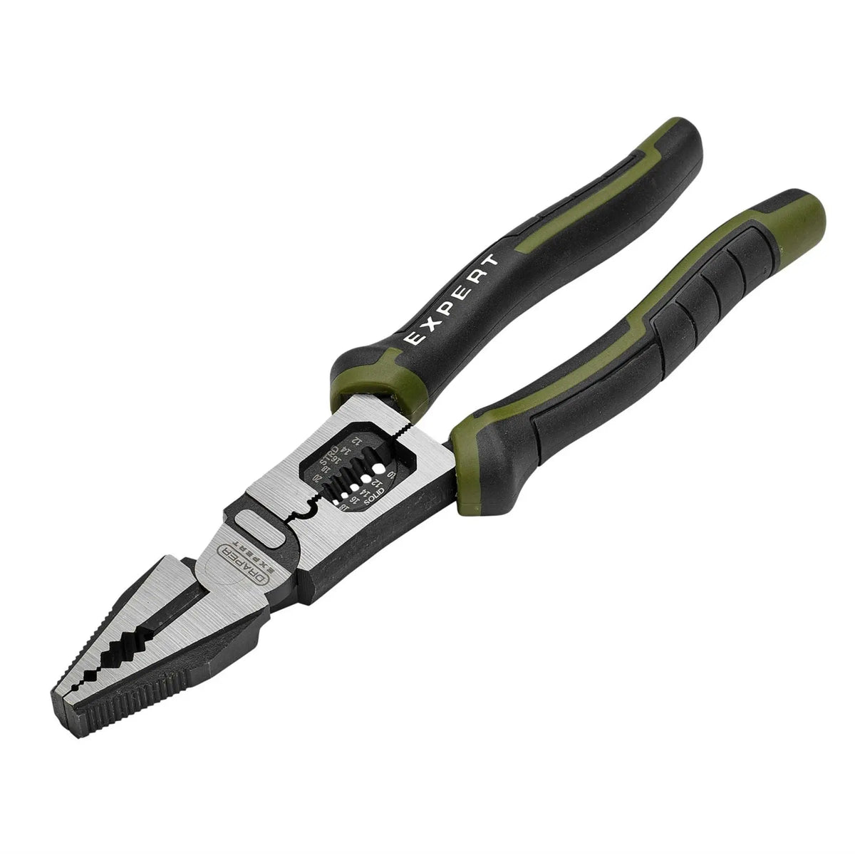 Draper Expert Combination Pliers with Wire Stripper 200mm 28525  White Rose Tools