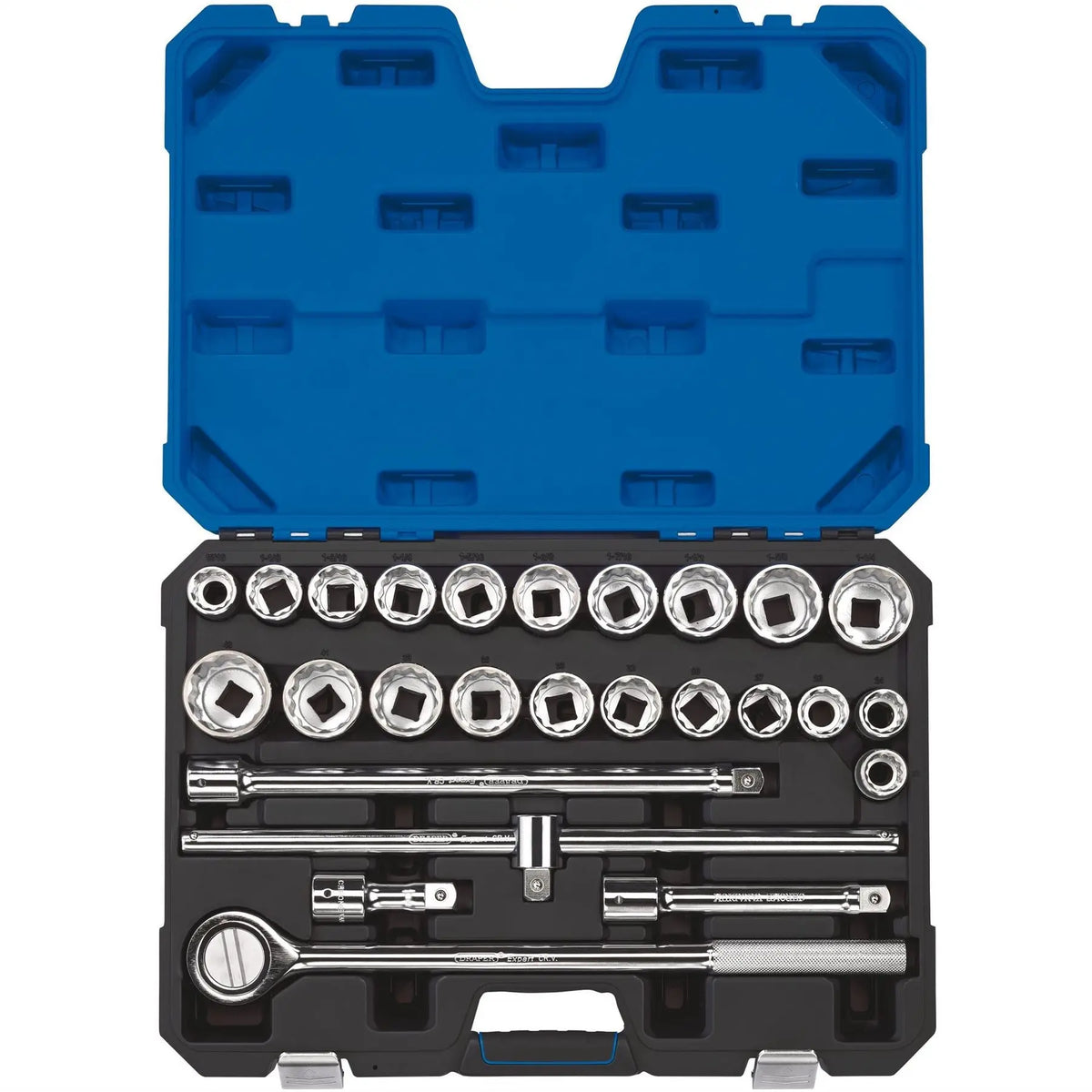 Draper Expert Combined MM/AF Socket Set 3/4" Sq. Dr. (26 Piece) 16484  White Rose Tools
