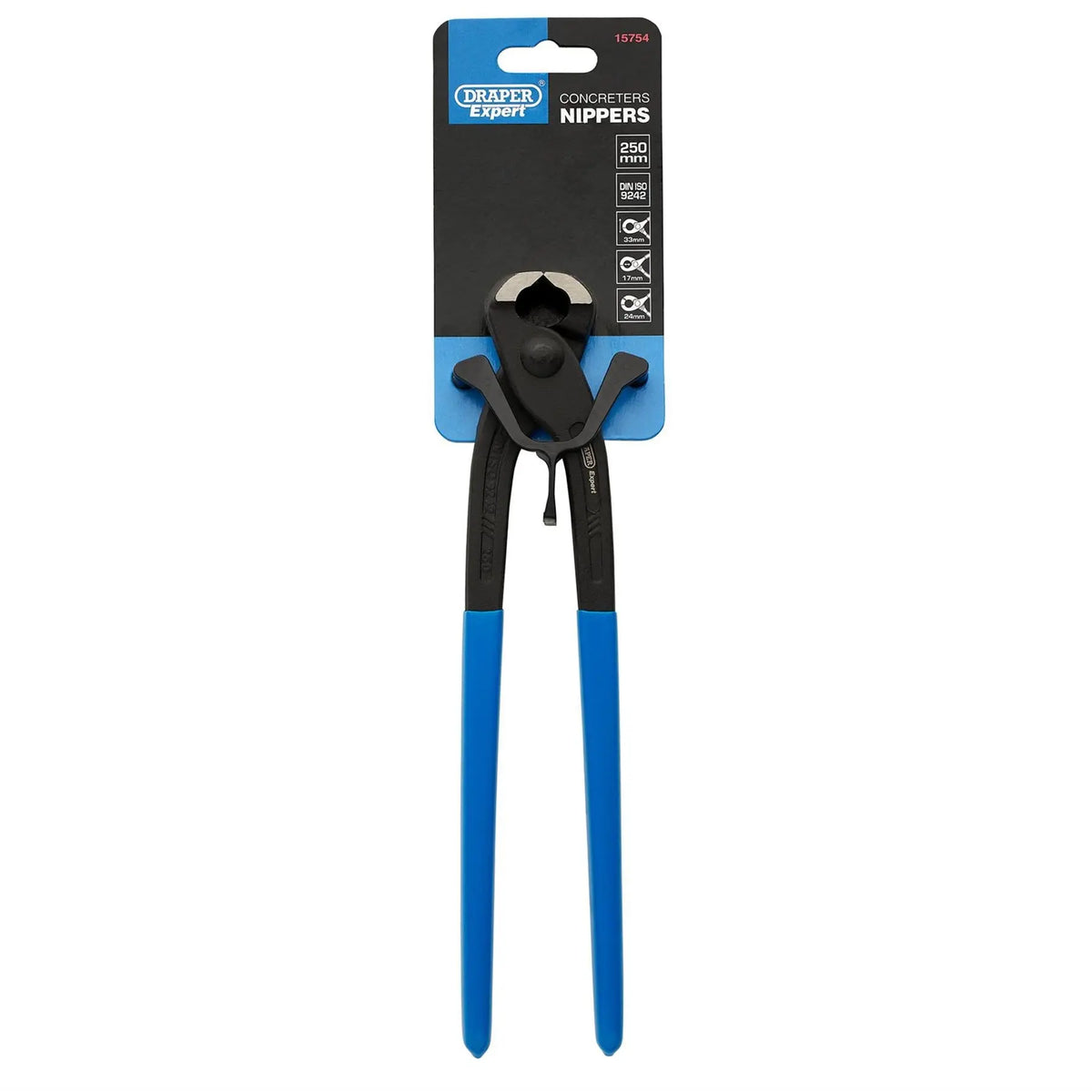 Draper Expert Concreters Nippers 250mm 15754  White Rose Tools