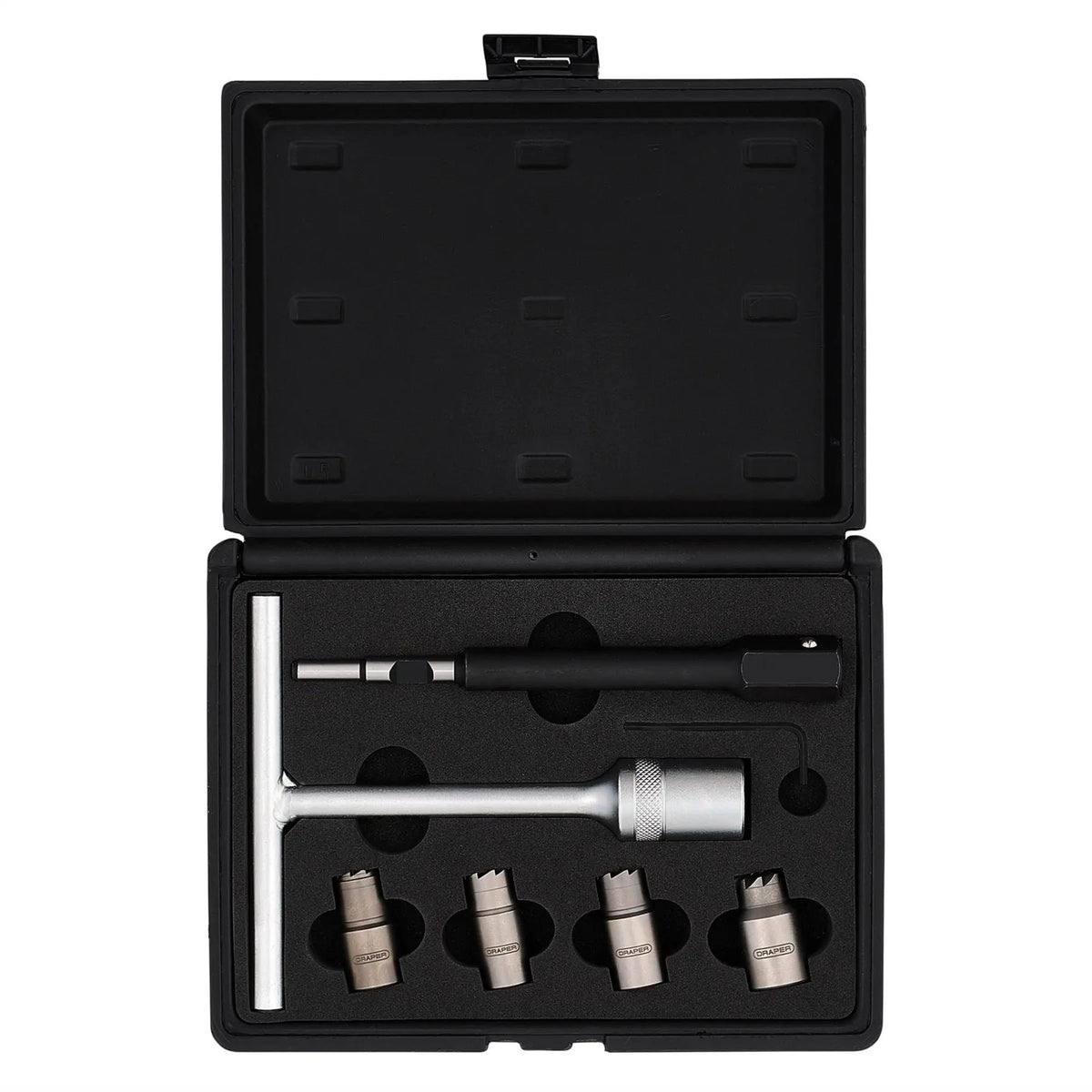 Draper Expert Diesel Injector Seat Cutter Set (6 Piece) 30823  White Rose Tools