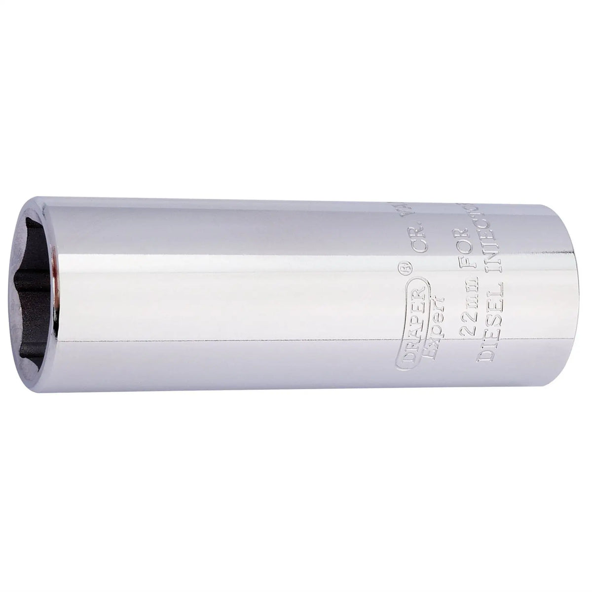 Draper Expert Diesel Injector Socket 1/2" Sq. Dr. 22mm 39046  White Rose Tools