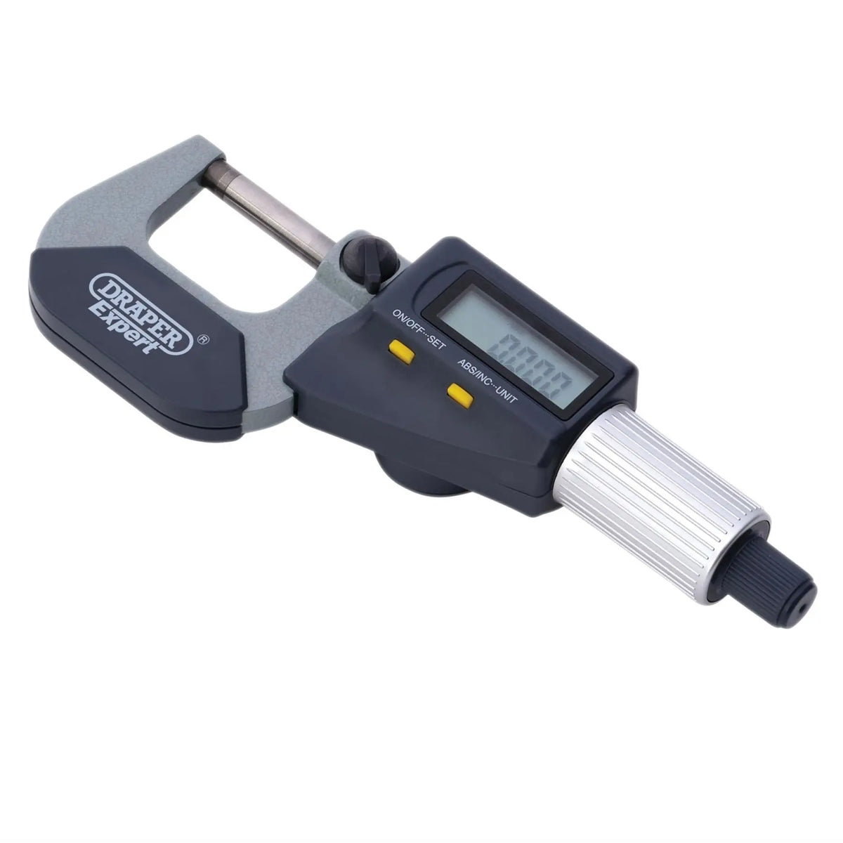 Draper Expert Digital External Micrometer 0-25mm 10958  White Rose Tools