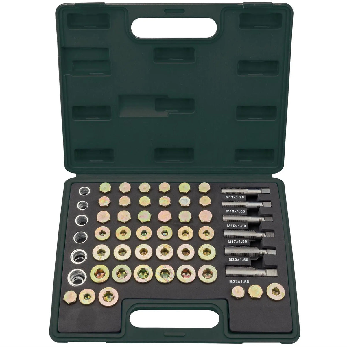 Draper Expert Drain Plug Repair Kit (120 Piece) 36631  White Rose Tools