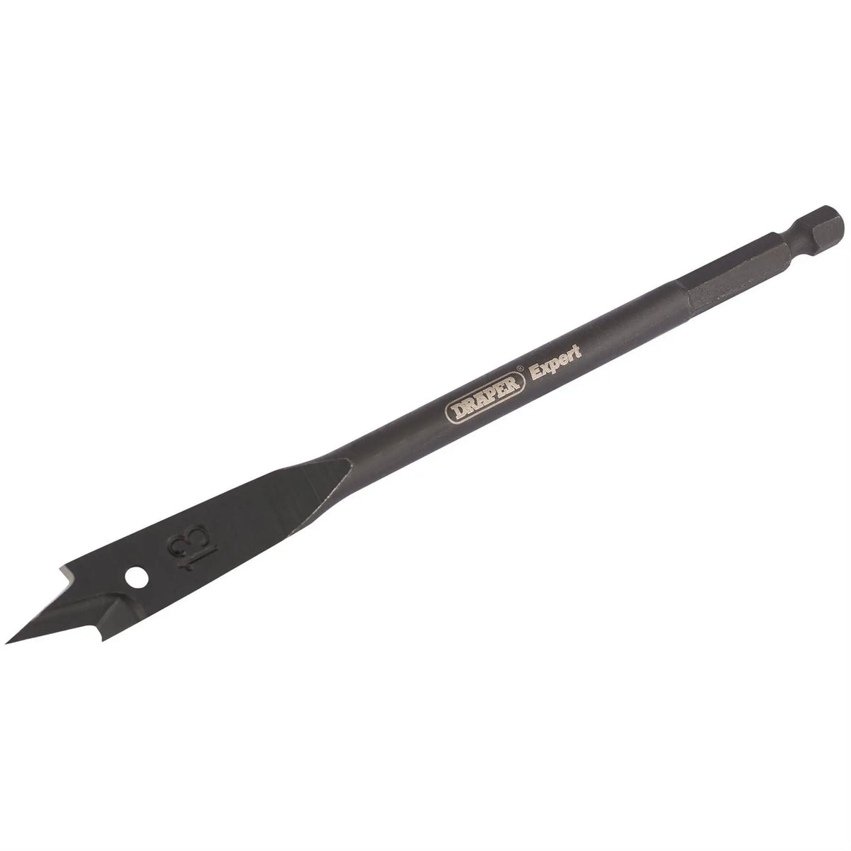 Draper Expert Flat Wood Bit 13 x 150mm 17428  White Rose Tools