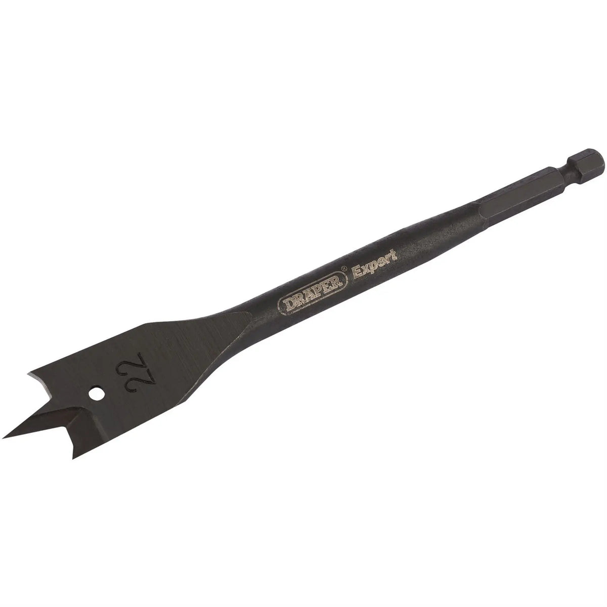 Draper Expert Flat Wood Bit 22 x 150mm 17433  White Rose Tools