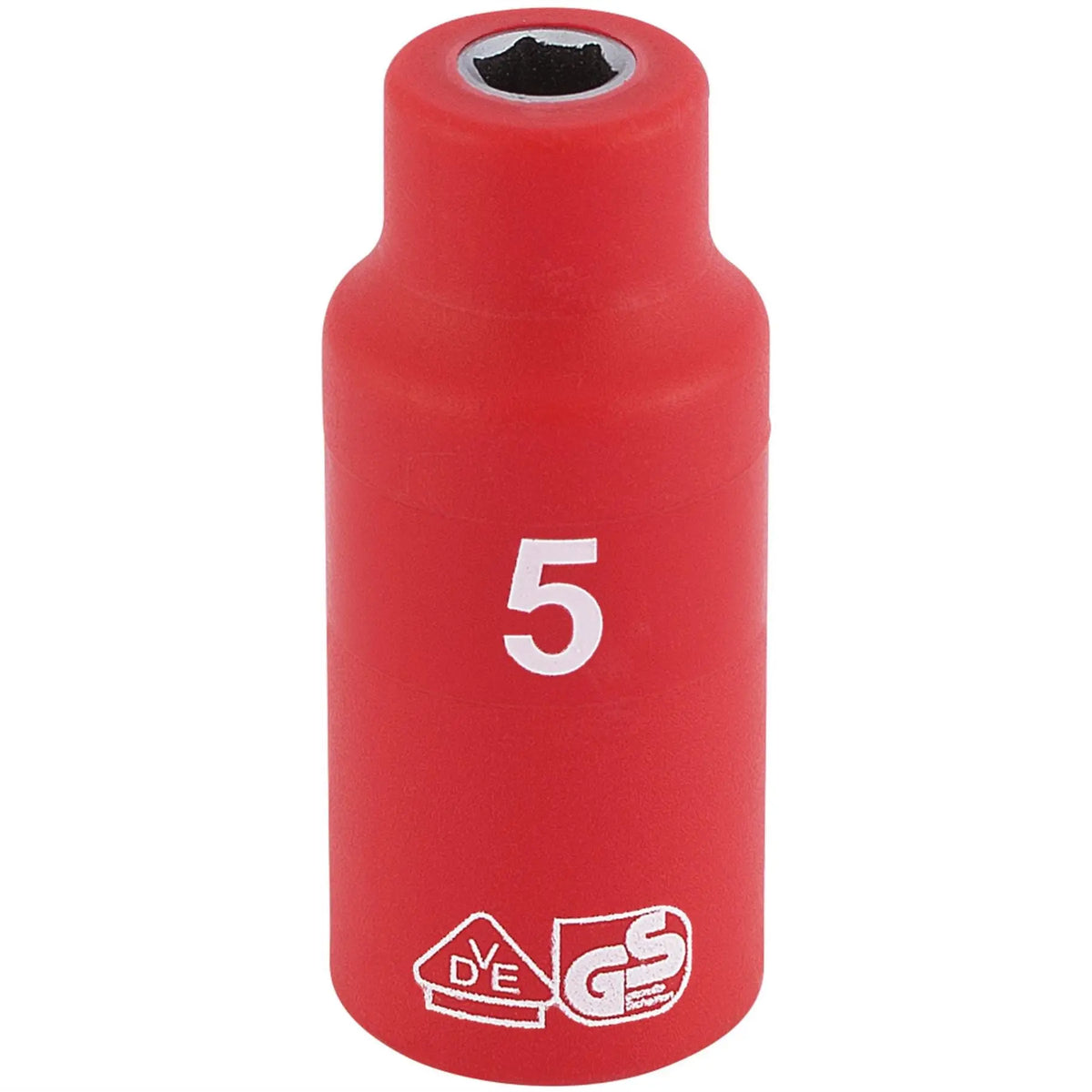 Draper Expert Fully Insulated VDE Socket 1/4" Sq. Dr. 5mm 31164  White Rose Tools