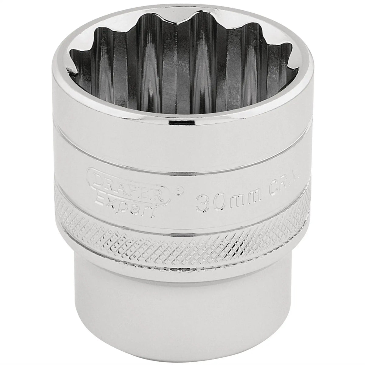 Draper Expert HI-TORQ® 12 Point Socket 1/2" Sq. Dr. 30mm 33586  White Rose Tools