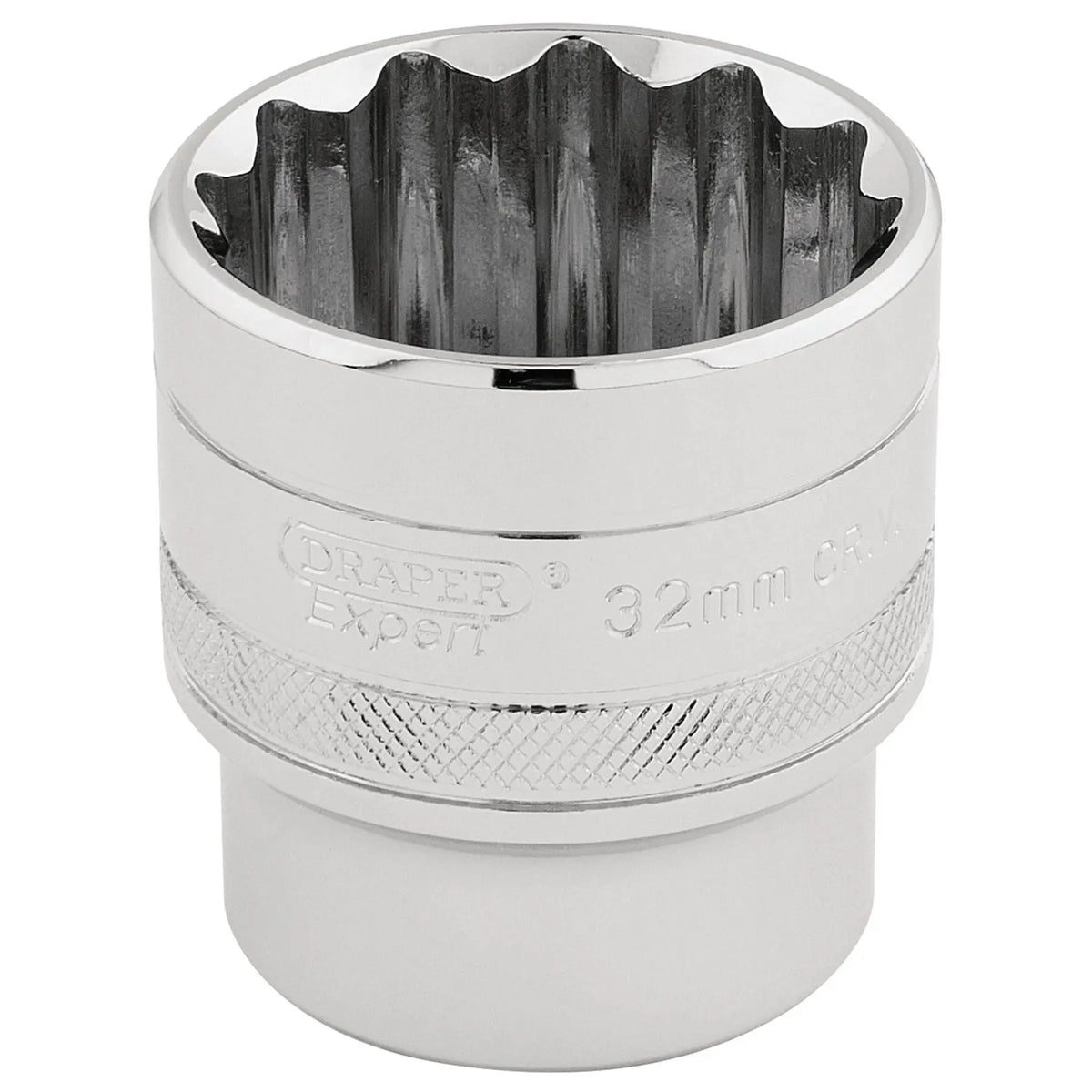 Draper Expert HI-TORQ® 12 Point Socket 1/2" Sq. Dr. 32mm 33593  White Rose Tools