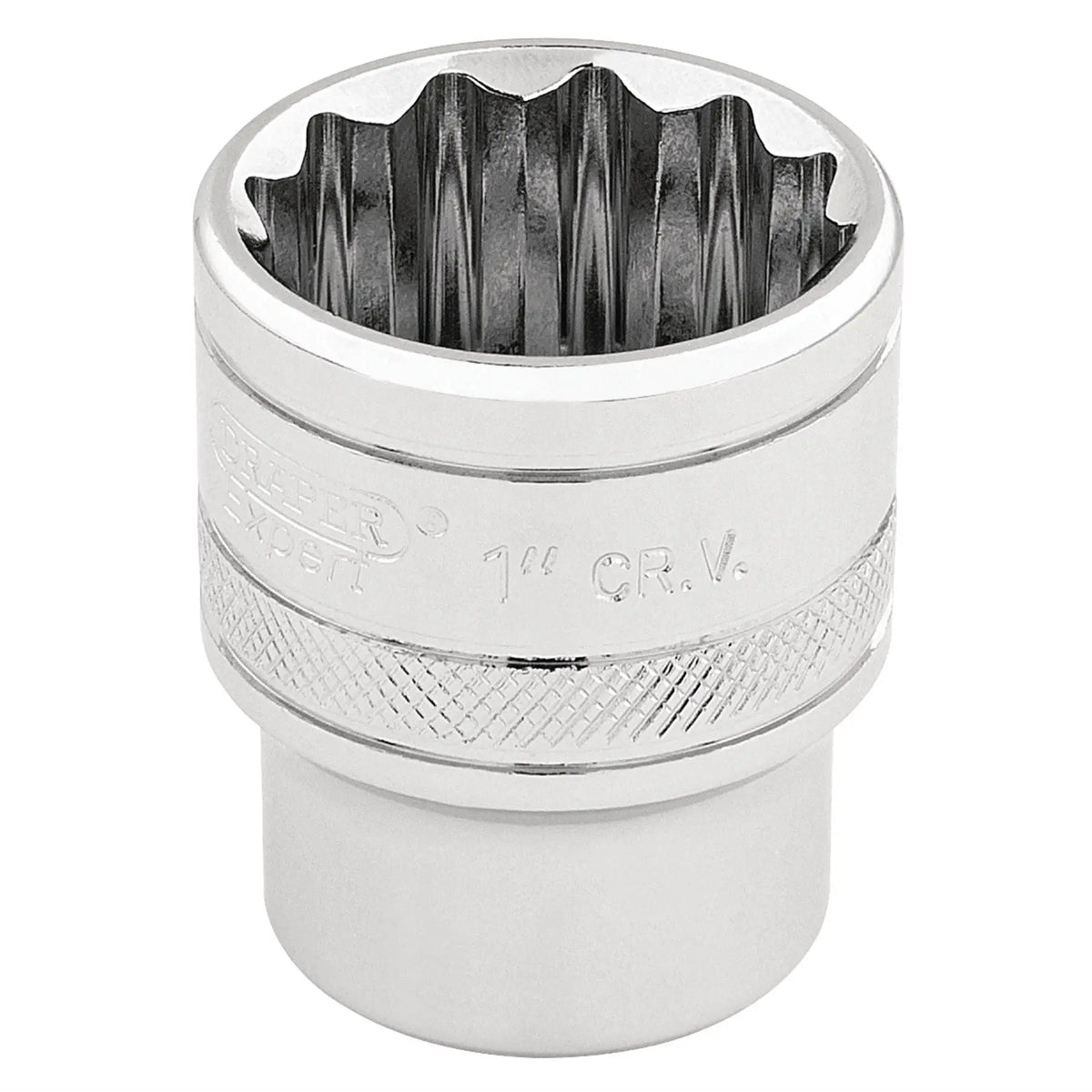 Draper Expert HI-TORQ® 12 Point Socket 3/8" Sq. Dr. 1" 49484  White Rose Tools