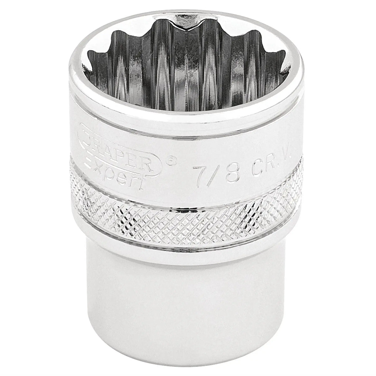 Draper Expert HI-TORQ® 12 Point Socket 3/8" Sq. Dr. 7/8" 49483  White Rose Tools