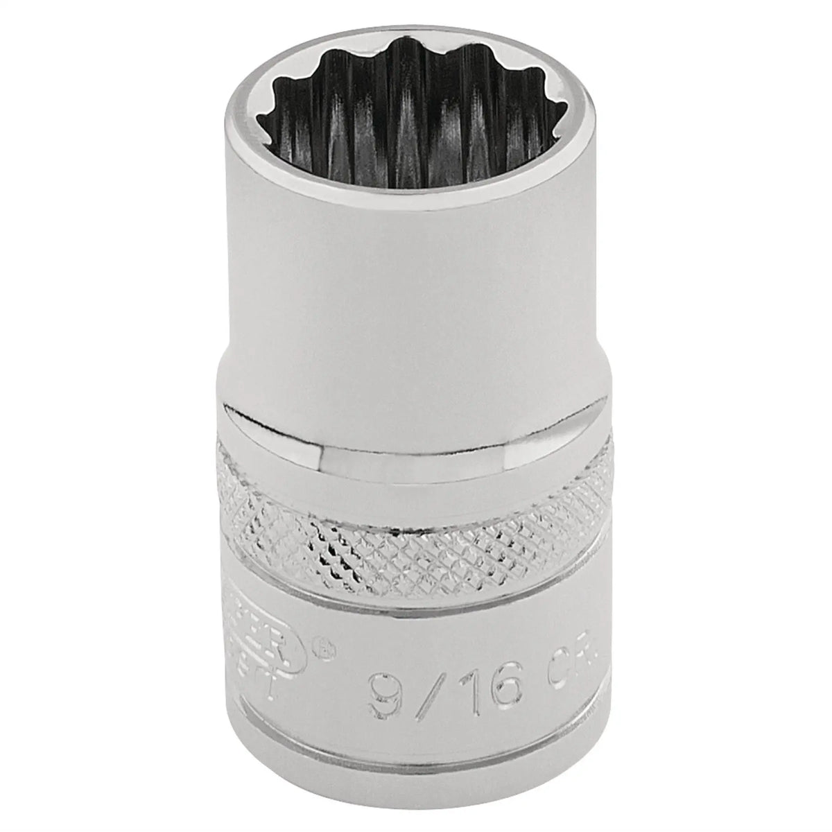 Draper Expert HI-TORQ® 12 Point Socket 3/8" Sq. Dr. 9/16" 49457  White Rose Tools