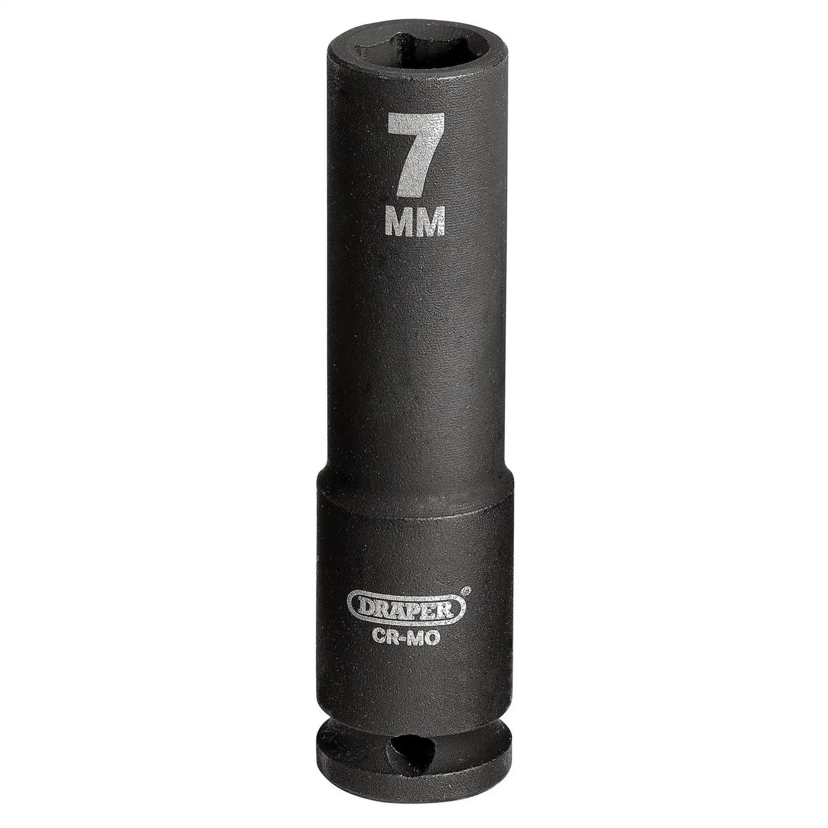 Draper Expert HI-TORQ® 6 Point Deep Impact Socket 1/4" Sq. Dr. 7mm 05185  White Rose Tools
