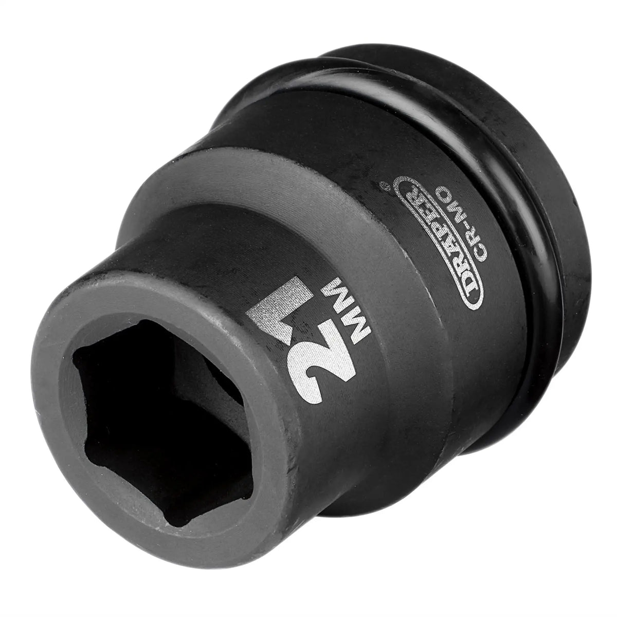 Draper Expert HI-TORQ® 6 Point Impact Socket 3/4" Sq. Dr. 21mm 05002  White Rose Tools