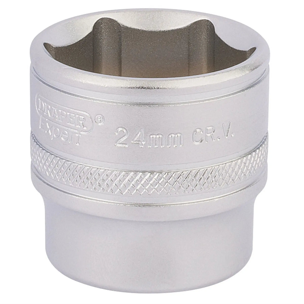 Draper Expert HI-TORQ® 6 Point Socket 3/8" Sq. Dr. 24mm 17546  White Rose Tools