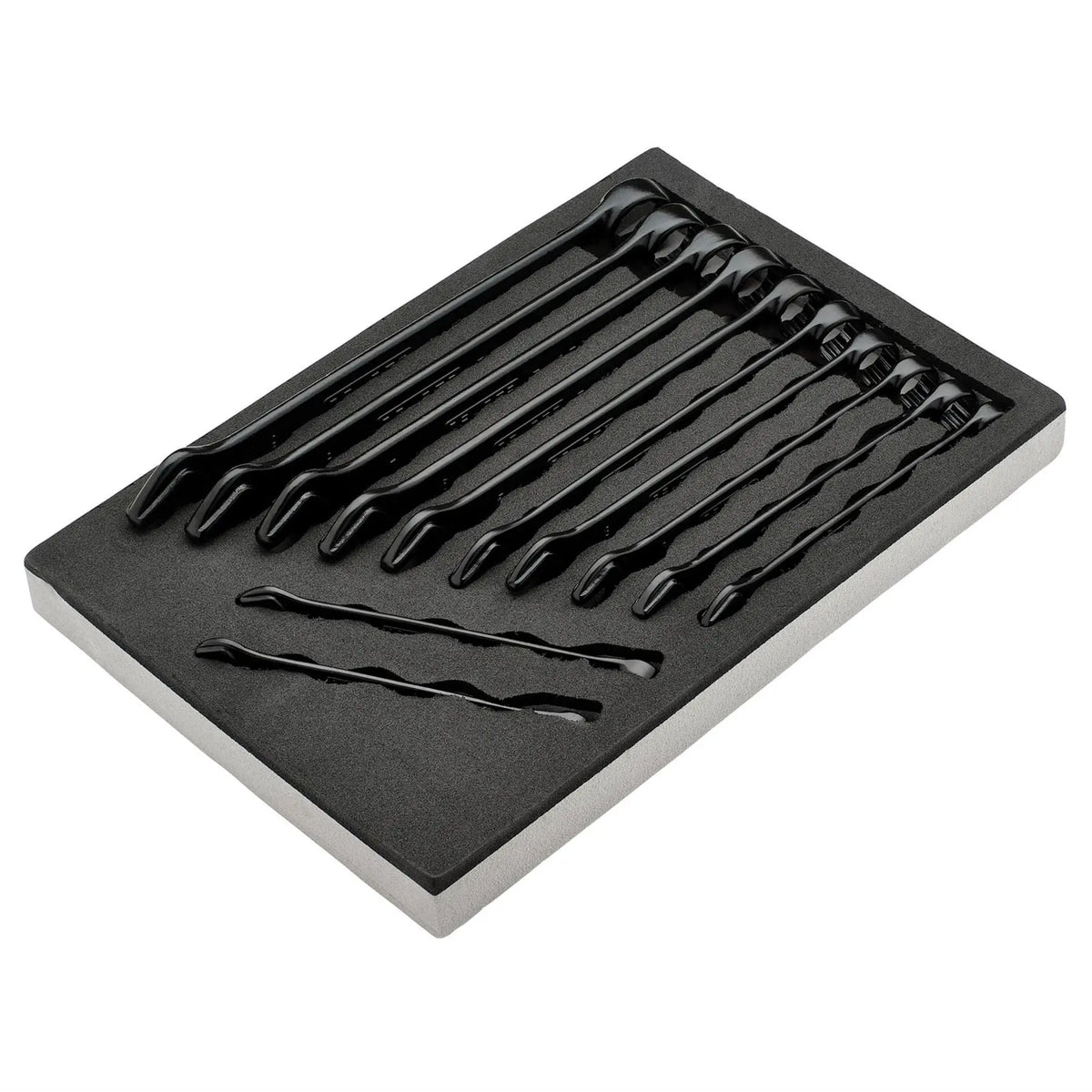 Draper Expert HI-TORQ® Metric Combination Spanner Set in Foam Tray (12 Piece) 07143  White Rose Tools