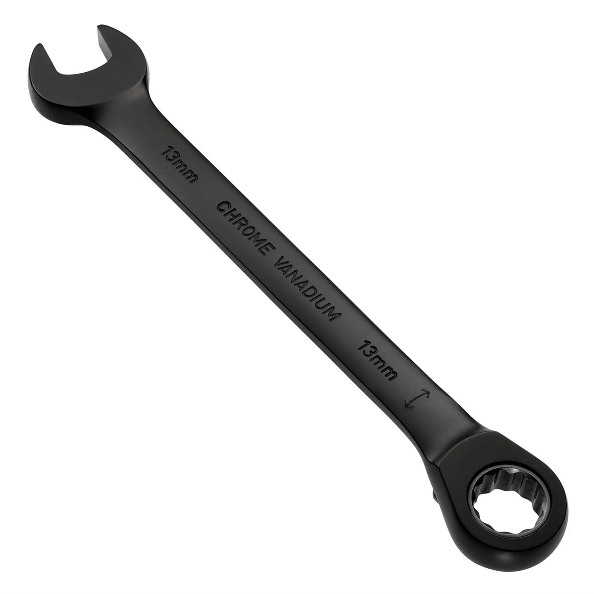 Draper Expert HI-TORQ®  Metric Reversible Ratchet Combination Spanner 13mm Black 03903  White Rose Tools