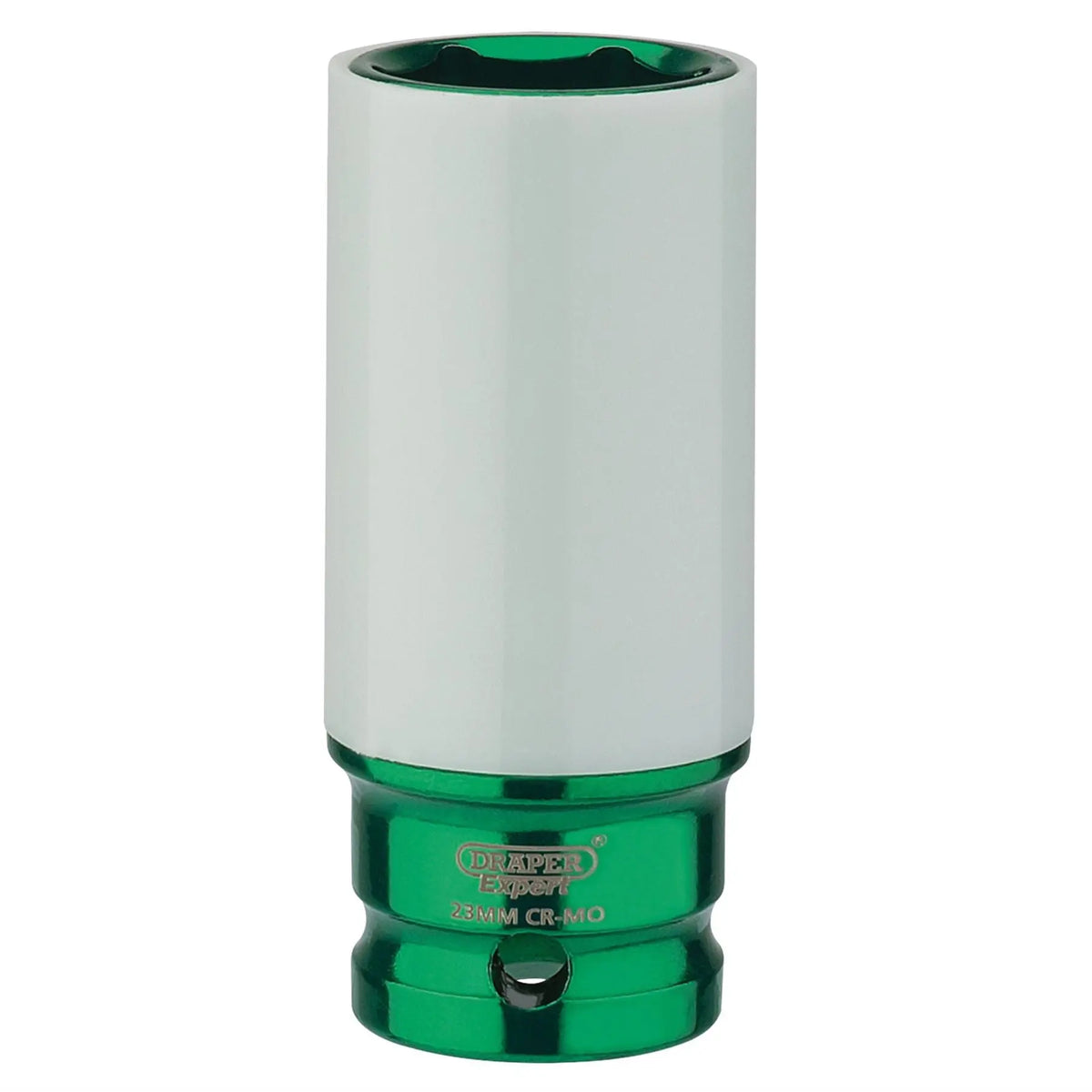Draper Expert HI-TORQ® Wheel Nut Socket for Alloy Wheels 1/2" Sq. Dr.  (23mm) 83033  White Rose Tools