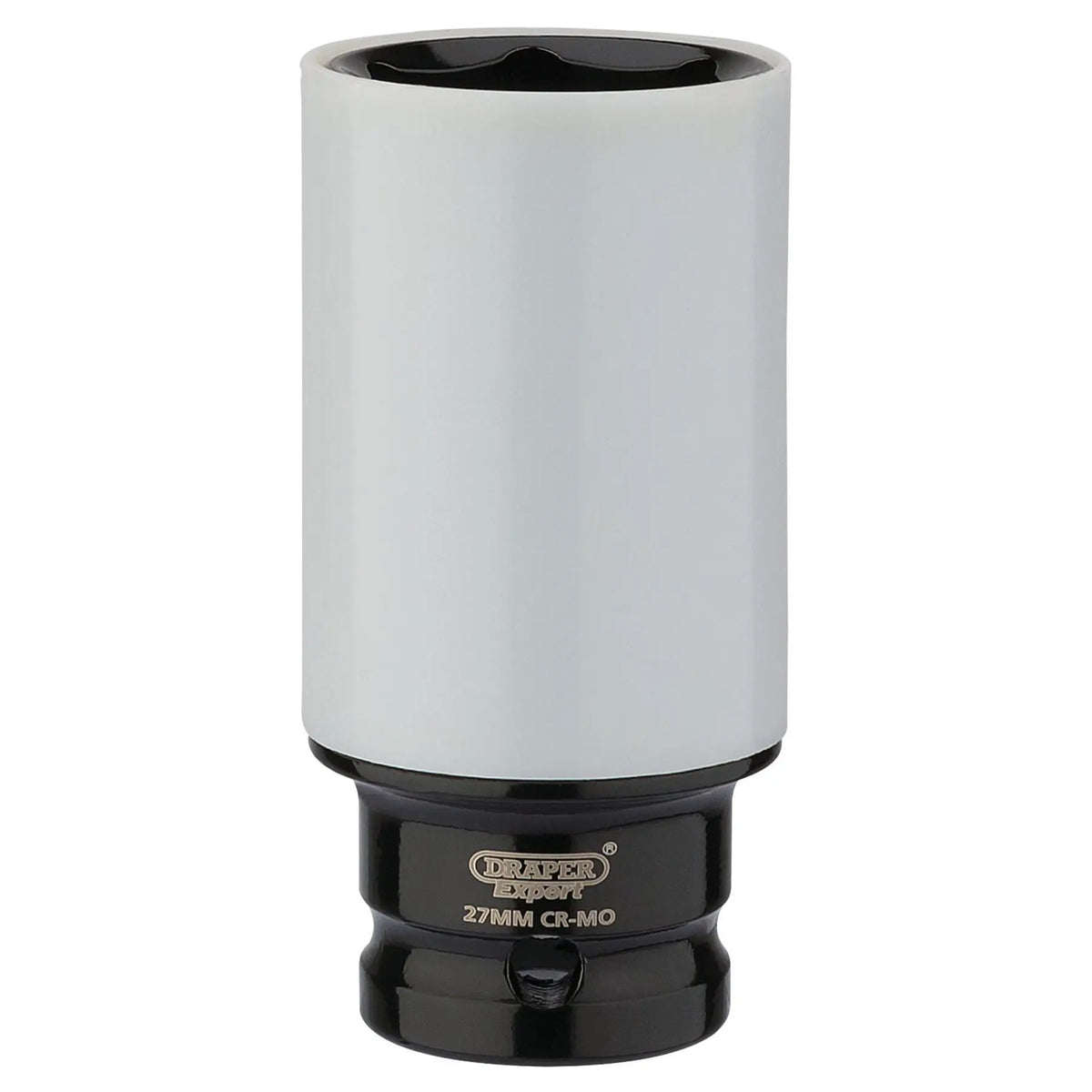 Draper Expert HI-TORQ® Wheel Nut Socket for Alloy Wheels 1/2" Sq. Dr.  (27mm) 83061  White Rose Tools