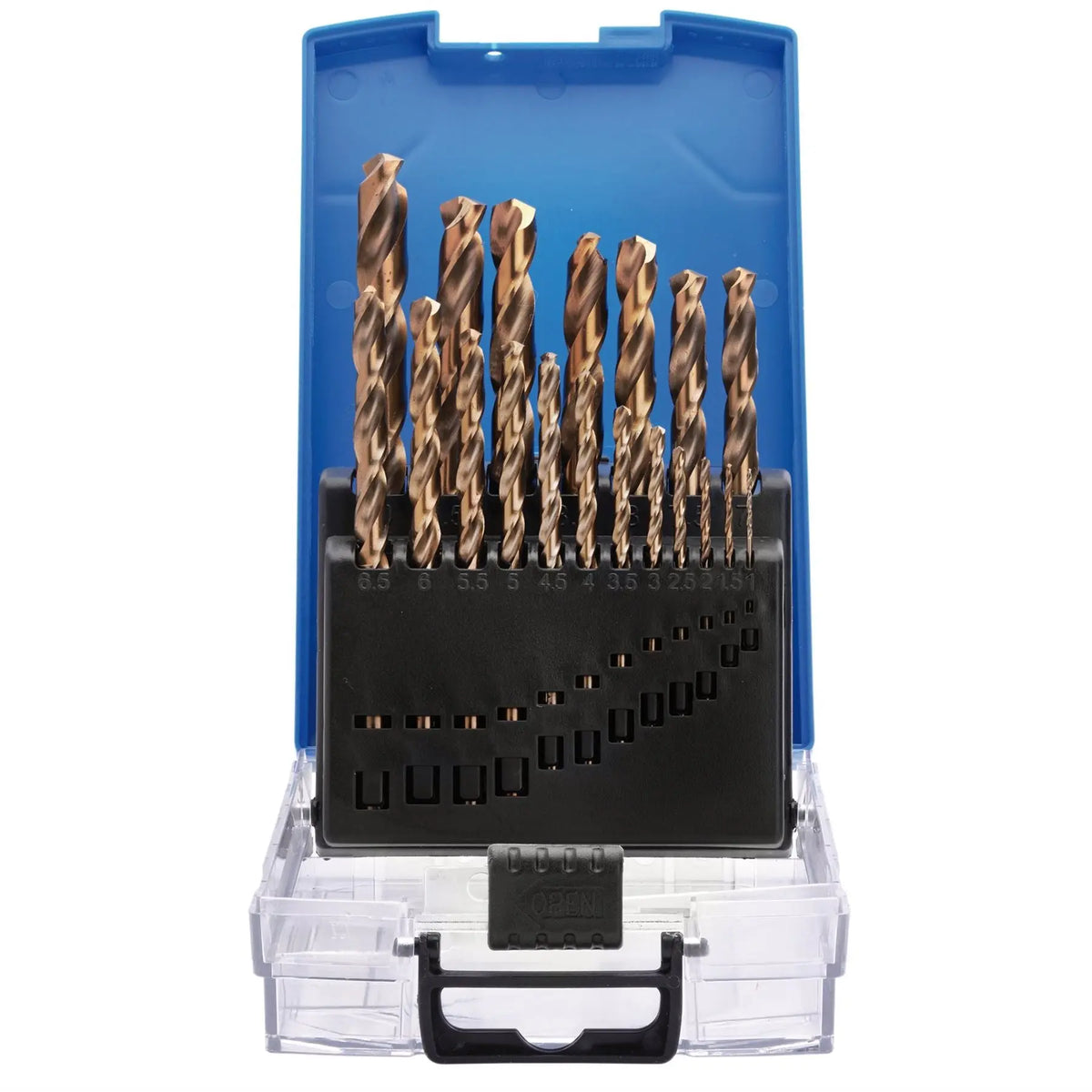 Draper Expert HSSE M35 Cobalt Drill Bit Set (19 Piece) 08964  White Rose Tools