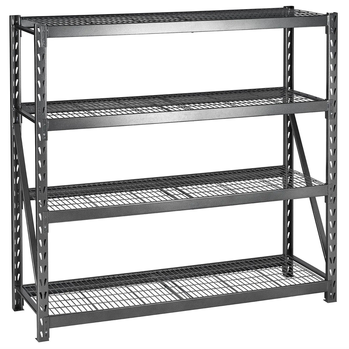 Draper Expert Heavy Duty Steel 4 Shelving Unit 1959 x 610 x 1830mm 05227  White Rose Tools
