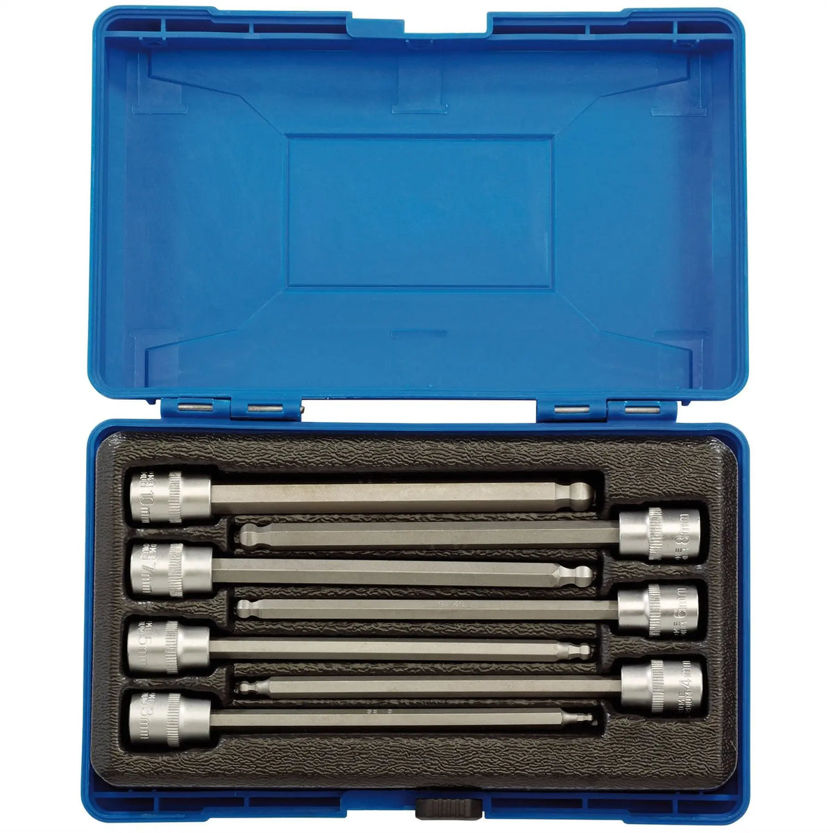 Draper Expert Hexagonal Socket Bit Set 3/8" Sq. Dr. (7 Piece) 16297  White Rose Tools