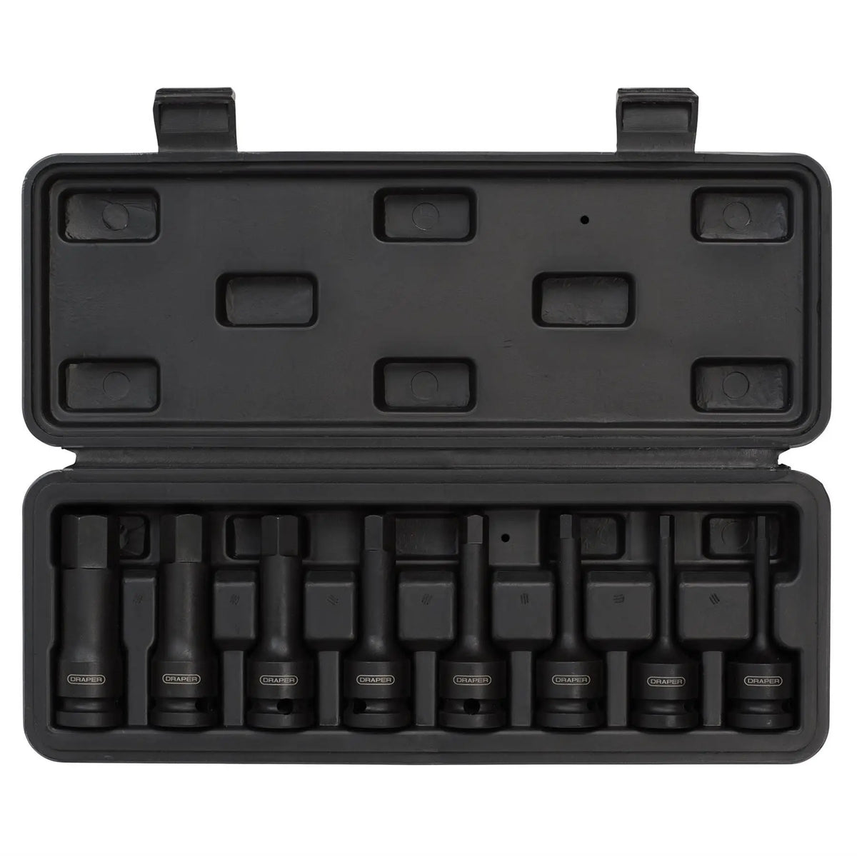 Draper Expert Impact Hex. Socket Bit Set 1/2" Sq. Dr. (8 Piece) 26439  White Rose Tools