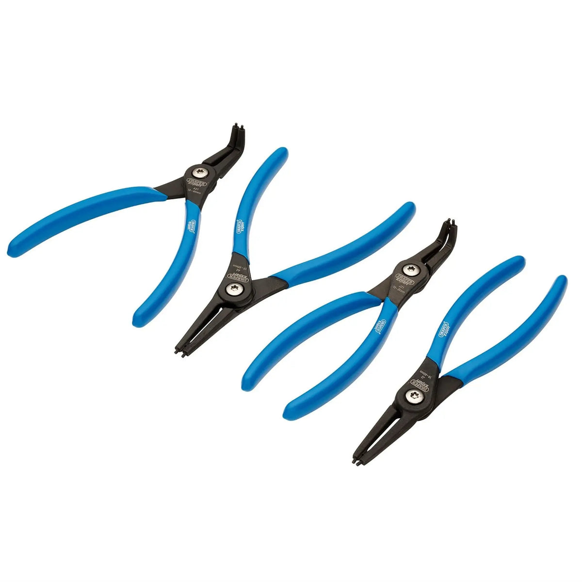 Draper Expert Internal and External Circlip Pliers Set (4 Piece) 09063  White Rose Tools
